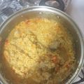 El cooksnap de Jean Pierre Trigoso cuando hizo Pollo guisado con Quinoa y vegetales.