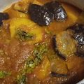 Adeya's cooksnap of when they made Aloo bengan 🥔🍆.