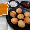 Bhavna Odedra's cooksnap of when they made દાલ-બાટી અપ્પે પેનમાં (Dal Bati In Appam Pan Recipe In Gujarati).