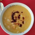 El cooksnap de gabriela oyarzo cuando hizo Porotos Granados con Mazamorra.