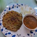 pinky makhija का कुकस्नैप जब उन्होंने बाजरे की रोटी (bajre ki roti recipe in Hindi) बनाया था।
