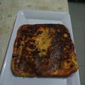 El cooksnap de Edison Viera cuando hizo Torta de Plátano colombiana.