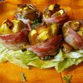 Krisztina Cooksnap-ja, amikor elkészítette a(z) Sült füge baconbundában, sajttal töltve receptet.