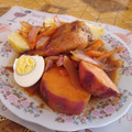 El cooksnap de mattitto cuando hizo Escabeche de pollo peruano.