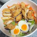 รูป Cooksnap ของ Jeeranan R. เมื่อเขาทำ “สลัดไก่กรอบ”