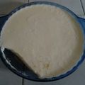 El cooksnap de Bety Robles cuando hizo Pay de queso frío.