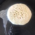 Shelley Louise Keane's cooksnap of when they made Moroccan pancakes (baghrir).
