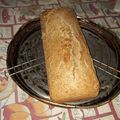 El cooksnap de Monica Carrizo cuando hizo Pan con harina de garbanzo.