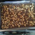El cooksnap de benja xD cuando hizo Brownies con nueces.