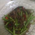 Cooksnap dari nurwahyu untuk resep Baby buncis daging cincang