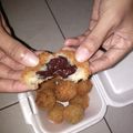 Cooksnap dari siti nurrohmah untuk resep Bola pisang coklat meleleh