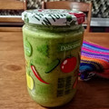 El cooksnap de Luis Fernando Jiménez cuando hizo Salsa verde de Jalapeño a la Sonorense.