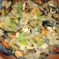 El cooksnap de Sandra cuando hizo Mejillones a la marinera.