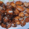 El cooksnap de Magali Solano cuando hizo Buñuelos dulces.