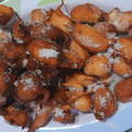 El cooksnap de Magali Solano cuando hizo Buñuelos dulces.