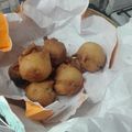El cooksnap de Carolina Caballero cuando hizo Buñuelos de vainilla.