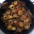 Cooksnap dari Salwa Adibah untuk resep Sosis Bratwurst Halal Masak Pedas Manis