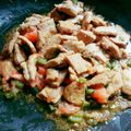 El cooksnap de Margoth Hernández cuando hizo Lomo salteado.