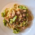 El cooksnap de Benalmádena cuando hizo 🇮🇹 Espagueti con salmón y brócoli 🇮🇹.