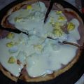 El cooksnap de Ana Laura Mata cuando hizo Pizza súper expres (sin horno).