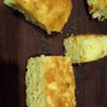 El cooksnap de Alejandra Ferreira cuando hizo Fainá de queso esponjoso🧀.