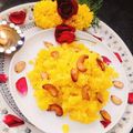 Lovely Agrawal का कुकस्नैप जब उन्होंने जर्दा चावल (zarda chawal recipe in Hindi) बनाया था।