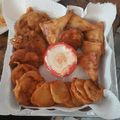 Uroosa Rahim Dokra's cooksnap of when they made Aloo ky Crispy Pakoray.