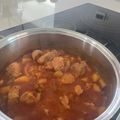 El cooksnap de Dario Solorzano cuando hizo Costilla de cerdo con papa (guiso).