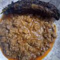 Areeba Sheikh 's cooksnap of when they made Qeema bharay karelay.