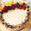 il Antonella Turco quando ha preparato Cheesecake con yogurt e frutta fresca