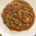 El cooksnap de Daniel sanchez cuando hizo Arroz con mejillones y curry.