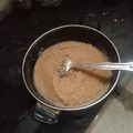 Yash sethi का कुकस्नैप जब उन्होंने सूजी का हलवा बनाया था।