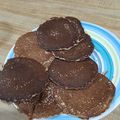 El cooksnap de Viviana Huerta cuando hizo Keto -Waffles tipo oreo 😊😊.