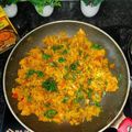 Aadhavi porwal का कुकस्नैप जब उन्होंने लेफ़्टोवर फ्राई राइस(leftover fried rice recipe in hindi) बनाया था।