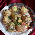 Jyoti Chandratre's cooksnap of when they made शेव बटाटा पुरी (sev batata puri recipe in marathi).