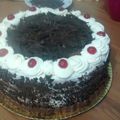 El cooksnap de Alejandra cuando hizo Torta selva negra irresistible.