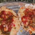 Manjli Shah का कुकस्नैप जब उन्होंने रोटी पिज़्ज़ा (Roti Pizza recipe in Hindi) बनाया था।