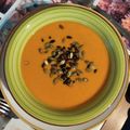 Orsolya Vörös Cooksnap-ja, amikor elkészítette a(z) Gyömbéres, narancsos sütőtökleves receptet.
