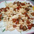 El cooksnap de Margarita cuando hizo Ensalada de habichuelas.