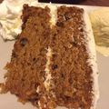 El cooksnap de lupita cuando hizo Pastel de zanahoria con queso crema.