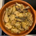 El cooksnap de Jose Luis Molina cuando hizo Pollo al ajillo estilo de mi abuela.