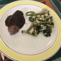 El cooksnap de Claudia Rojas cuando hizo Medallones de filete de res en salsa a los 4 chiles al estilo sonorense.