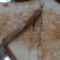 Kamiya dhama का कुकस्नैप जब उन्होंने मलाई सैंडविच (malai sandwich recipe in Hindi) बनाया था।