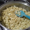 El cooksnap de Manuel Bueno cuando hizo Coditos verdes.