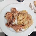 El cooksnap de Gabriel Melo Lozano cuando hizo Muslitos de pollo al horno.