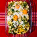 Cooksnap de Cátia Santos quando cozinhou Gratinado de Batatas, Cogumelos e Ovos.