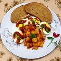 کوک اسنپ 👩‍🍳Hamideh بعد از امتحان کردن تخم مرغ تازه داماد.
