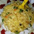 Sonali Banerjee's cooksnap of when they made এগ চাউমিন (Egg Chowmein Recipe in bengali).
