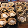 El cooksnap de Gabriela cuando hizo Blueberry crumble muffins.