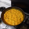 El cooksnap de Jose cuando hizo Albóndigas de ternera en salsa de zanahorias y avellanas.